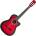 Pasadena PCC-10 4/4 Red Burst Класическа китара