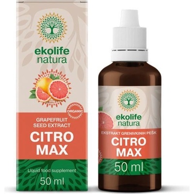 Ekolife natura Bio extrakt ze semínek grepfruitu 50 ml