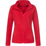 Stedman classic fleece jacket st5100 / Дамско поларено яке с цип - алено червено xl (st5100srexl)
