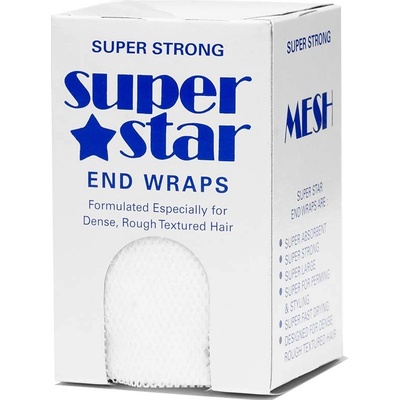 Super Star Perforated End Wraps Mesh Super Strong Papírky na konečky vlasů 500 ks