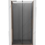Mexen Velar L плъзгащи се душ врати 90 см, графит, розово злато - 871-090-003-41-60 (871-090-003-41-60)