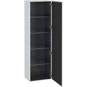 Duravit L-Cube - Висок шкаф 176x50x36 см, панти отдясно, бял мат LC1181R1818 (LC1181R1818)