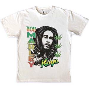 Bob Marley Kaya Illustration White L Риза (BMATS62MW03)
