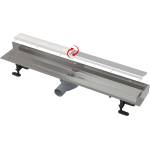Alcadrain - Душ улей Fit and Go Wall 75 cm, включително решетка, неръждаема стомана APZ23-DOUBLE9-750 (APZ23-DOUBLE9-750)