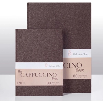 Hahnemühle FineArt GmbH THE CAPPUCCINO book skicár 120 GR M2 40 listov 80 strán A5
