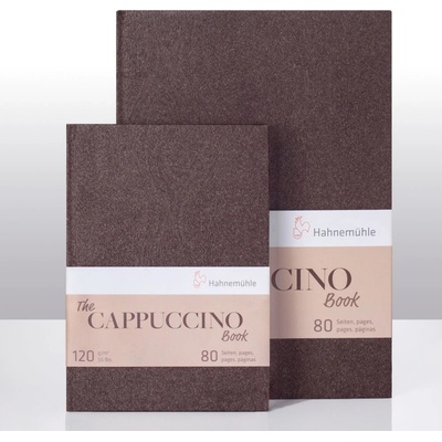 Hahnemühle FineArt GmbH THE CAPPUCCINO book skicár 120 GR M2 40 listov 80 strán A5