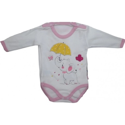 EEVI Kojeneké body dl. rukáv zapínání bokem Mellow Slůně