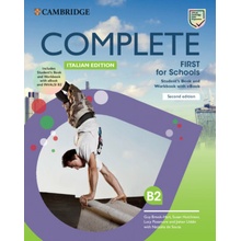 Complete First for Schools Student's Book and Workbook with eBook and Invalsi Companion Pack