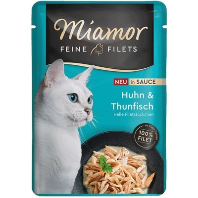 Miamor Fin Filets в сос курица и риба тон 100 г