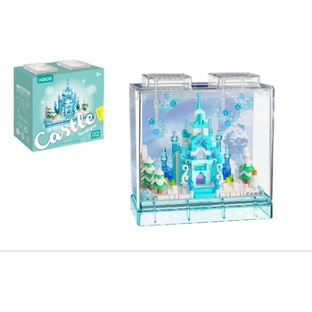 KOCO Stavebnice mini Zimní hrad 381 ks