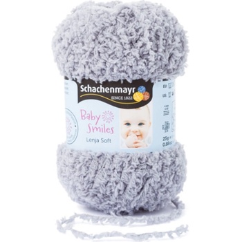 Schachenmayr BABY SMILES - LENJA soft - DĚTSKÁ, polyester Baby smiles - lenja soft: 01090 Šedá