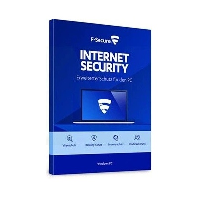 F-Secure Internet Security 10 lic. 3 roky (FCFYBR3N010E1)