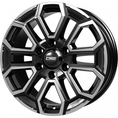 CMS C35 8x18 6x139.7 ET53 diamond black gloss