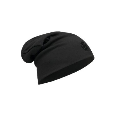 Merino Wool Thermal Hat Buff 111170 BLACK černá