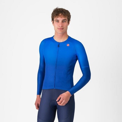 Castelli UPF LONG 458 modrá azuro