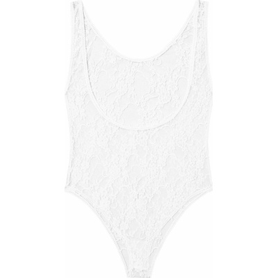 Fiore dámske čipkové body Emma biele