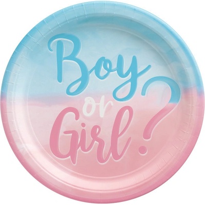 Amscan Tanieriky papierové Boy or Girl 23 cm