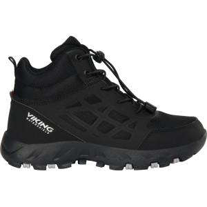 Viking Детски туристически обувки Viking Kid's Track Mid Waterproof SL Walking boots - Black - размер 32 (EU) (702-4634-0113)
