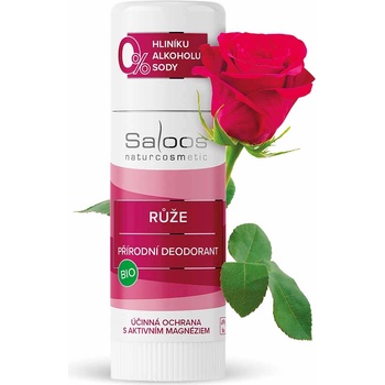 Image 1 of Saloos Bio Natural Deodorant Rose 60g