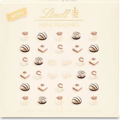 LINDT Mini Pralines Weiss 163 g