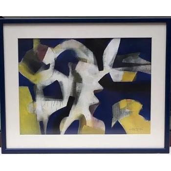 Image 1 of Акварелна картина с абстрактно изображение