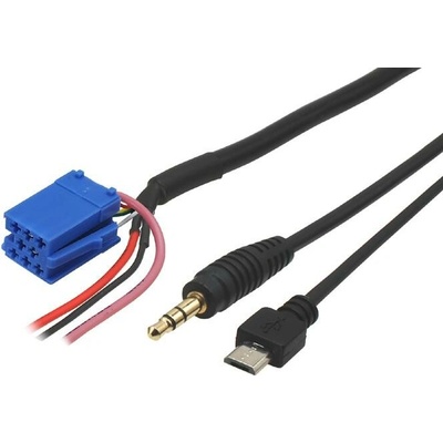 Universální značka AUX adaptérů AUX a micro USB adaptér OEM Blaupunkt 248901 + Prodloužená lhůta na vrácení zboží do 40 dnů