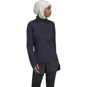 Adidas Блуза Run Fast Half-Zip Long Sleeve (HK9017)