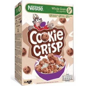 Nestle Зърнена закуска Nestle - Cookie Crisp, 375 g (12593362) - baby