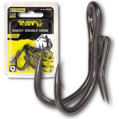 Black Cat Ghost Double hooks DG coating veľ.4 5ks