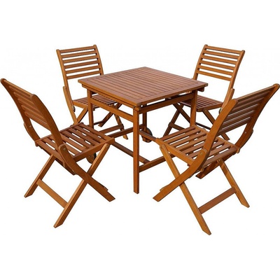 ASKO PARIS Záhradná rozkladacia drevená zostava z akácie