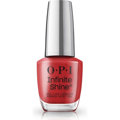 OPI Infinite Shine 2 lak na nechty Big Apple Red 15 ml