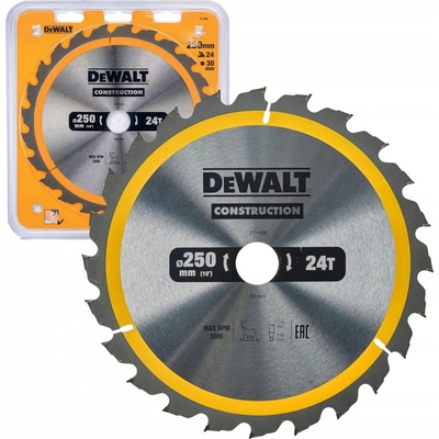 DeWalt DT1956 Pilový kotouč 250x30 mm, 24 zubů