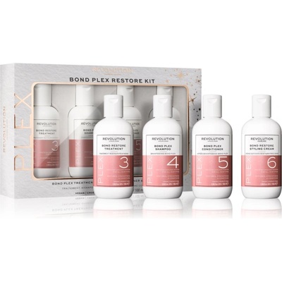 Revolution Beauty Plex Bond Restore Kit комплект за суха и увредена коса