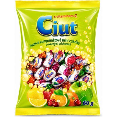 Cuit Šumivé cukríky s vit.C 60 g