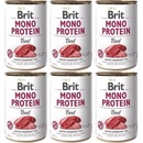 Krmivo pre psov Brit Mono Protein Beef 6 x 400 g