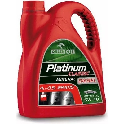Orlen Oil Platinum Classic Mineral Diesel 15W-40 4,5 l