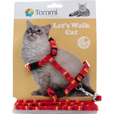 Tommi postroj s vodítkem pro kotě 10 mm x 15 - 20 120 cm – Zboží Dáma