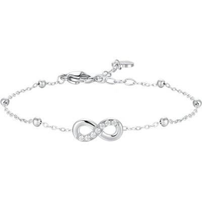 Luca Barra Dámský náramek chirurgické oceli s nekonečnem 16-19 cm BK2868