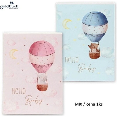 Fotoalbum 10x15/32cm Goldbuch BALLOON JOURNEY mix / cena 1ks