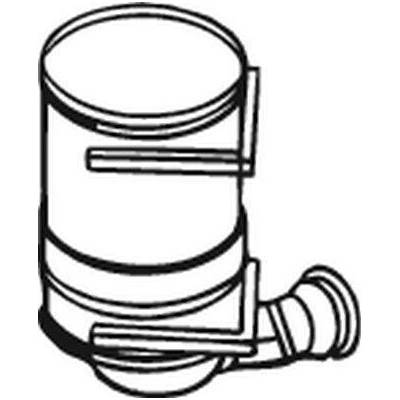 Filtr pevných částic - DPF BOSAL 097-398 (097398)