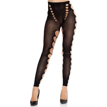 Image 1 of Чорапогащник с изрязани странични кръгове - Seamless Stockings S/M/L (D-243088)