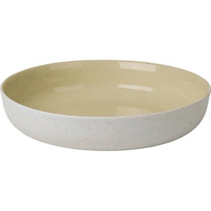 blomus 18, 5 см бежова дълбока чиния blomus от серия sablo