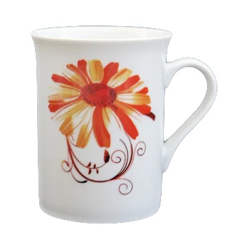 Image 1 of Jin bo yang Чаша порцелан 9oz с ДЕКОР 10B003 (012708)