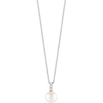 Bliss Дамско златно колие с диаманти и перли Bliss 20088264 (20088264)