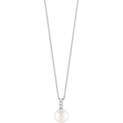 Bliss Дамско златно колие с диаманти и перли Bliss 20088264 (20088264)