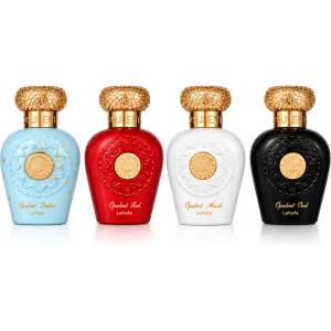 LATTAFA Opulent Dubai комплект Парфюмна вода Opulent Oud 25 ml + Eau de Parfum Opulent Musk 25 ml + Парфюми