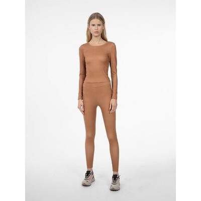 4F Dámské elastické legíny brown