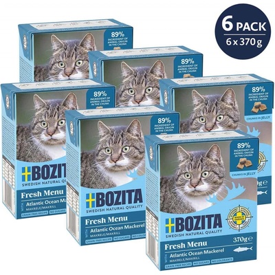 Bozita Cat kousky jelly s makrelou 6 x 370 g