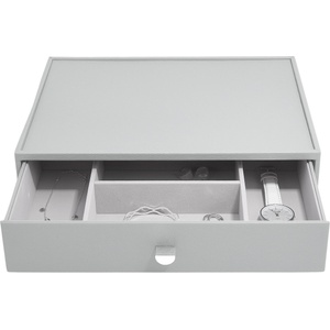 Stackers Ковчеже за бижута Stackers Pebble дълбоко с чекмедже supersize каменносиво (75816)