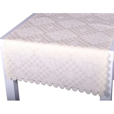 Forbyt Ubrus s nešpínivou úpravou Protiskluzový Kvítí 50x100 cm